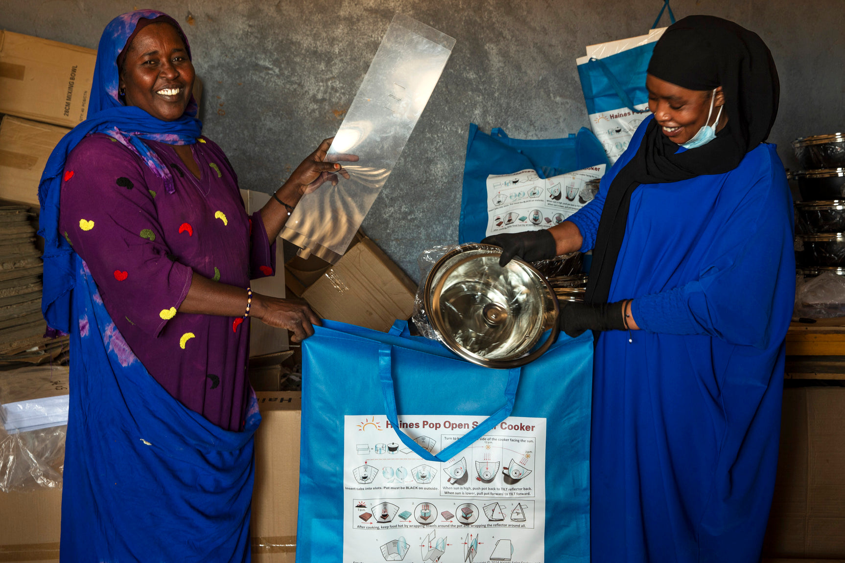 Solar Cooking for Refugee Families in Chad