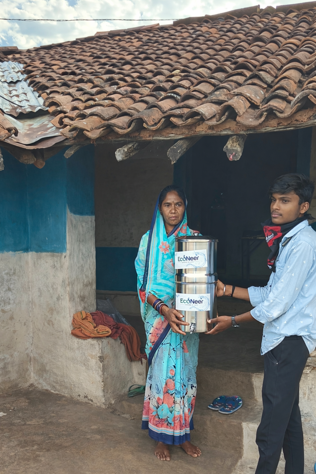Water filter project in Dindori, Madhya Pradesh, India